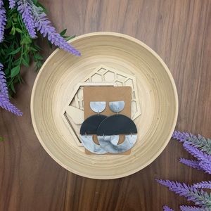 Handmade polymer clay earrings